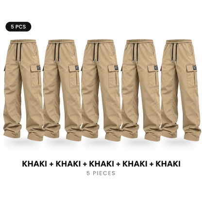 Men’s Casual Cargo Pants – Relaxed Fit, Functional Pockets & Everyday Comfort