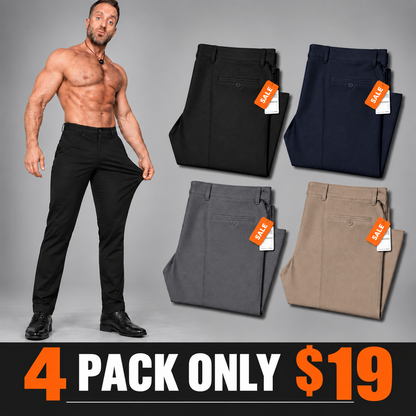 🔥 Limited-Time Deal: Stretch Dress Pants – Wrinkle-Free Comfort for Golf & Everyday Wear