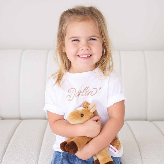 Darlin' Kids Graphic Tee | White