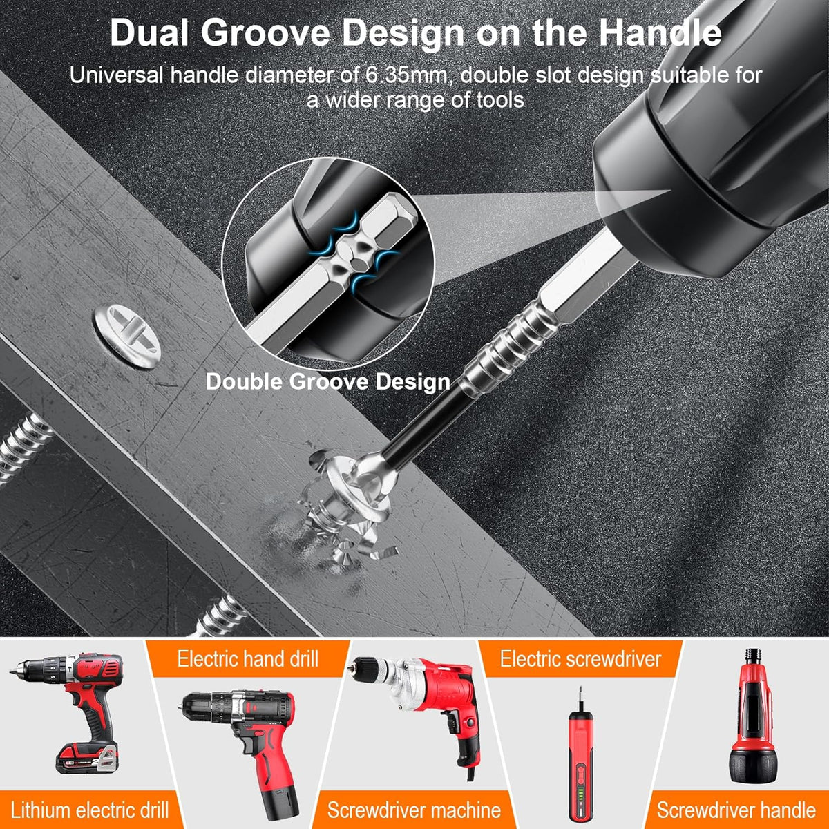 🔥 12-Piece Magnetic Impact Screwdriver Bit Set – Secure Grip & Easy Screwdriving
