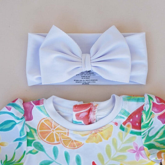 Swim Bow | Light Beach Blue